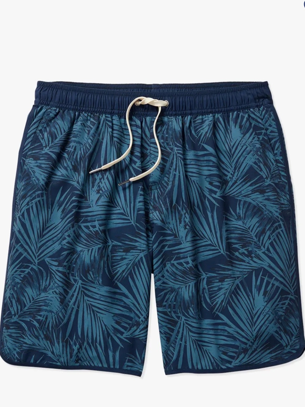 NWT Men’s Fair Harbor Mastos Anchor Trunk Swim Size XL Blue Frond Lined